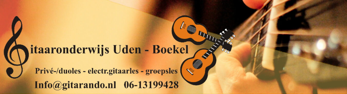 Gitaaronderwijs Uden-Boekel